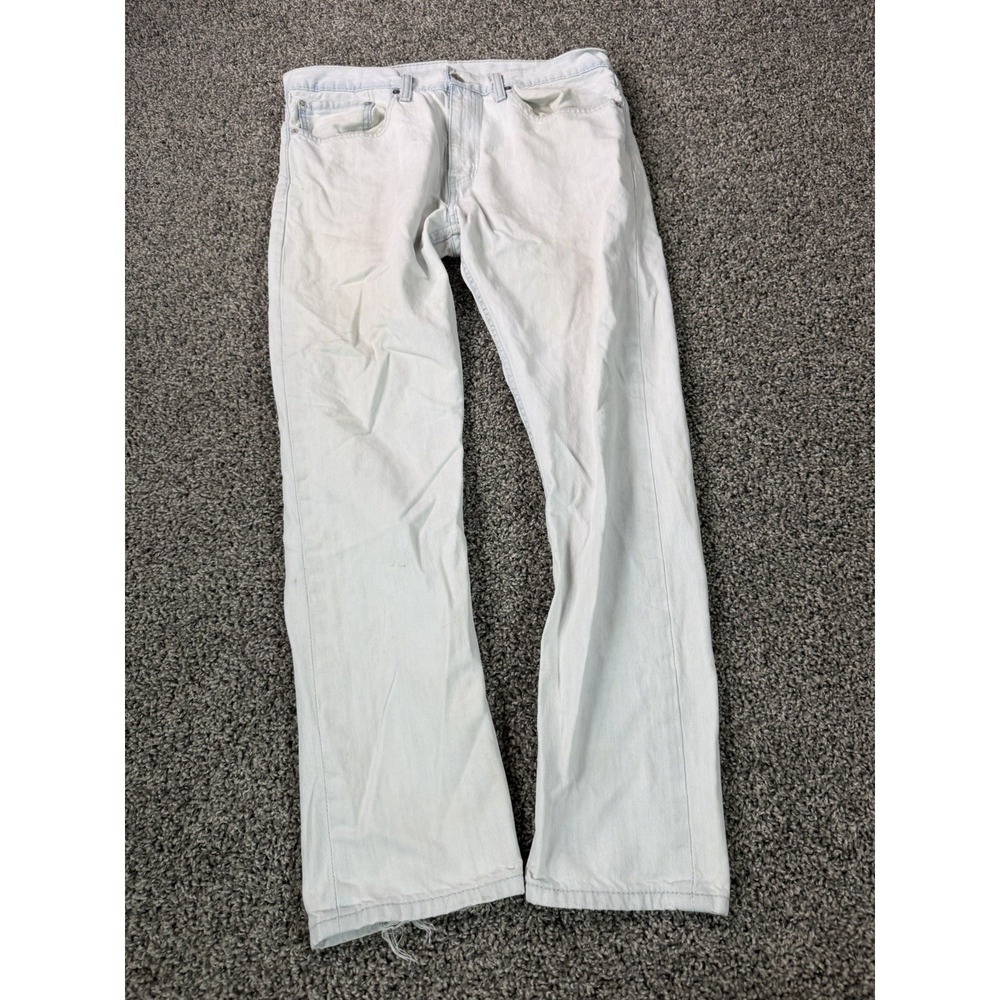 Levi's 508 Regular Tapered Jeans Men's Size 34X30 Blue Light Wash